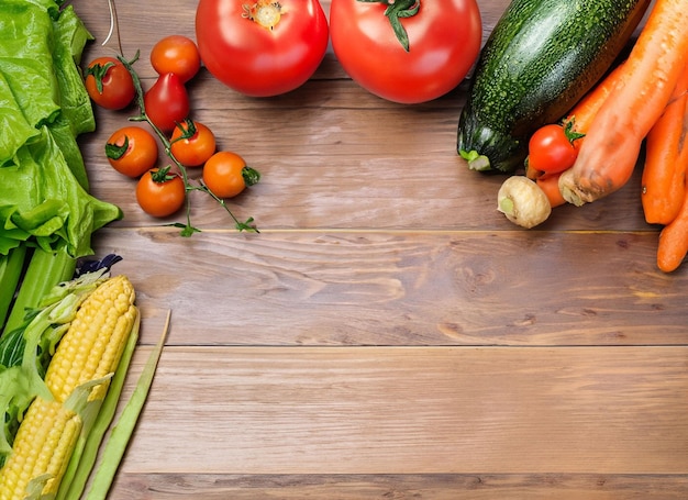 Légumes frais de marché