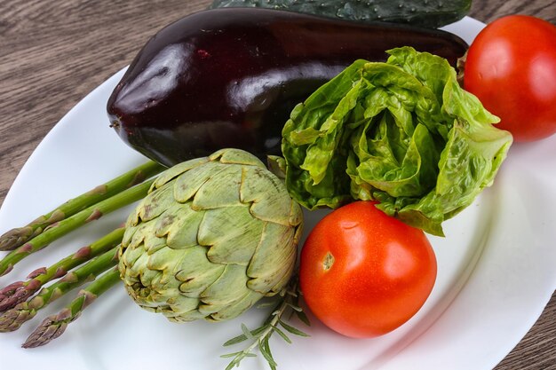 Légumes frais et mûrs