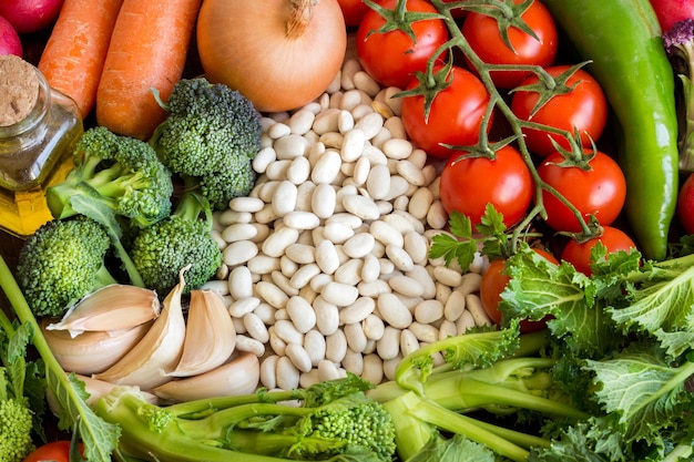 Photo les légumes frais