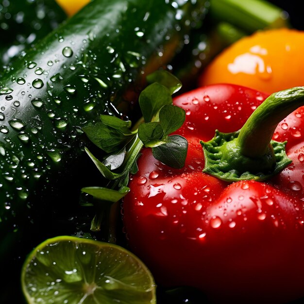 Photo les légumes frais