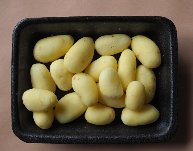 Légumes pommes de terre en pot