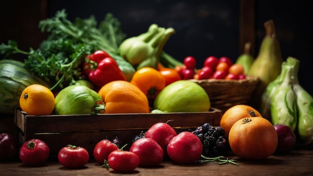 Légumes de printemps variés