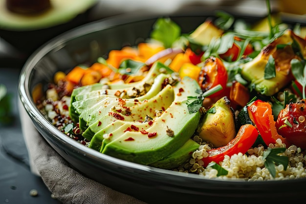 Légumes avec quinoa