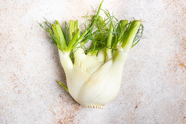 Légumes racines de fenouil repas sain collation régime alimentaire sur la table espace de copie arrière-plan alimentaire rustique