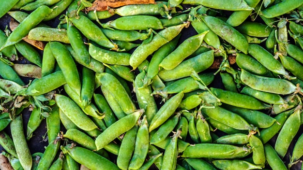 Légumes de texture de fond de pois verts