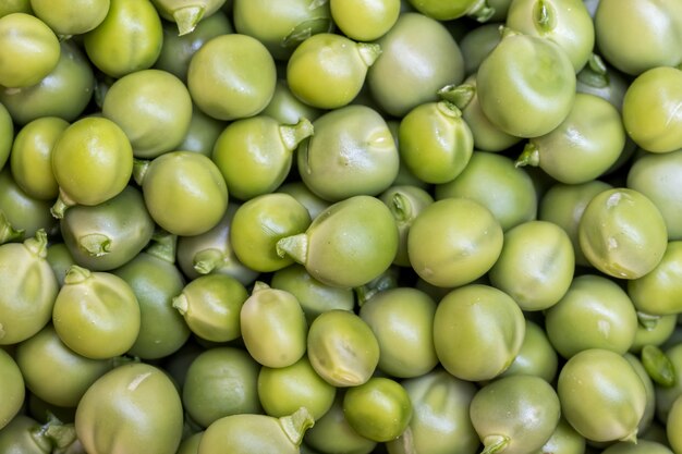 Légumes texture pois verts