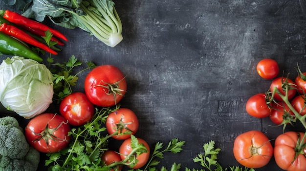 Des légumes variés sur une table