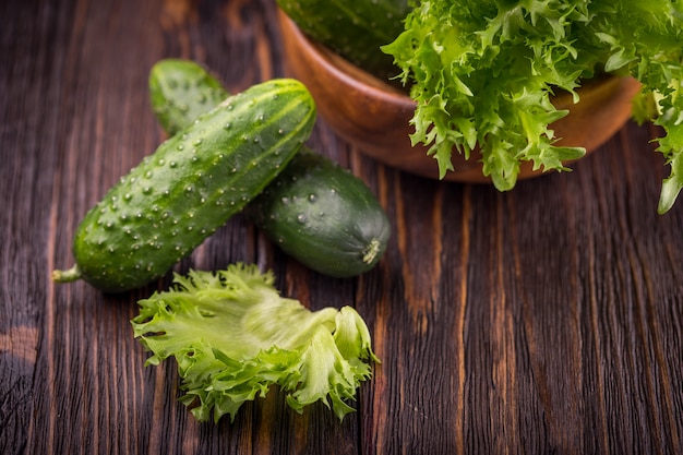 Légumes verts frais