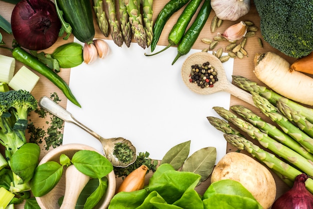 Photo des légumes