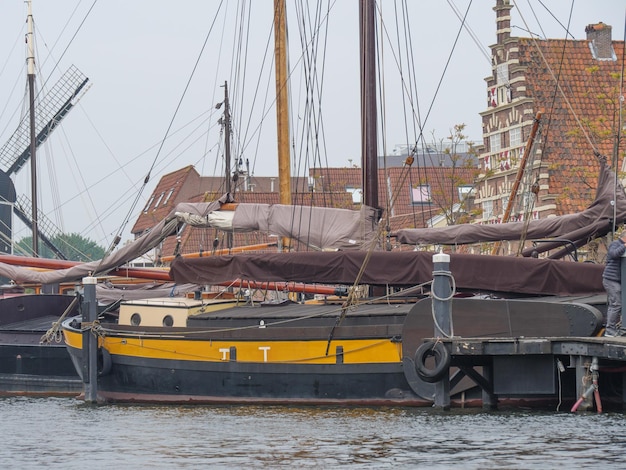 Photo À leiden, aux pays-bas