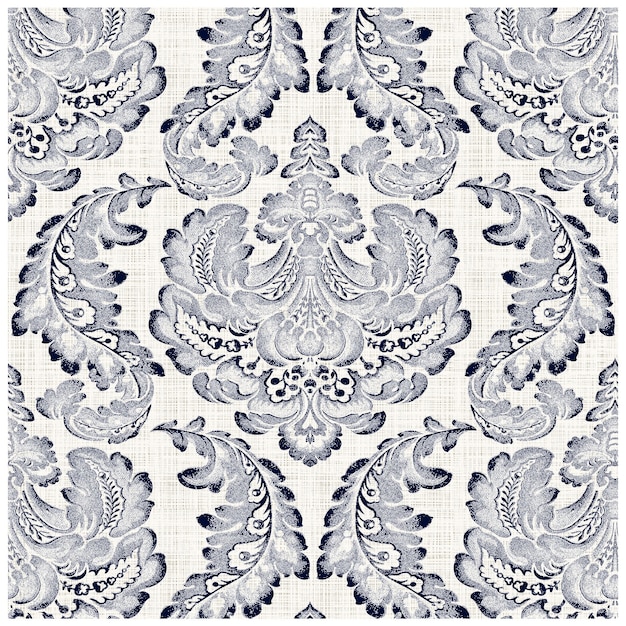 Élément de motif sans couture Vector grunge damask