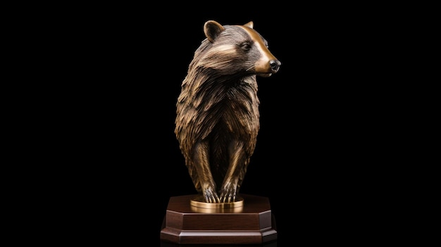 Leopard Trophy Award Fond d'écran HD Stock Image