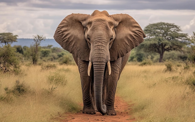 Éléphant taureau d'Afrique