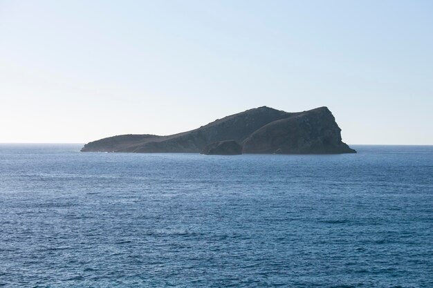 Îles situées à Cala Comte sur l'île d'Ibiza