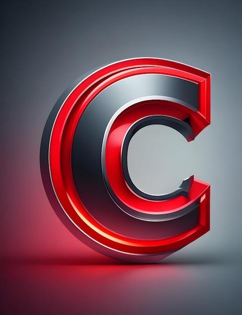 Lettre C Alphabet C Logo Texte Identité de la marque Minimal C logo
