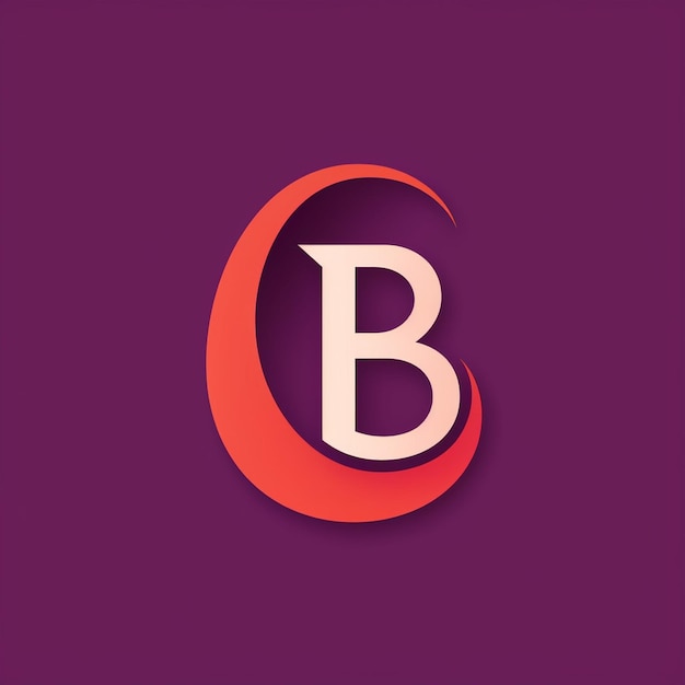 Lettre B Monogramme Logo Design Illustration Graphique Créatif