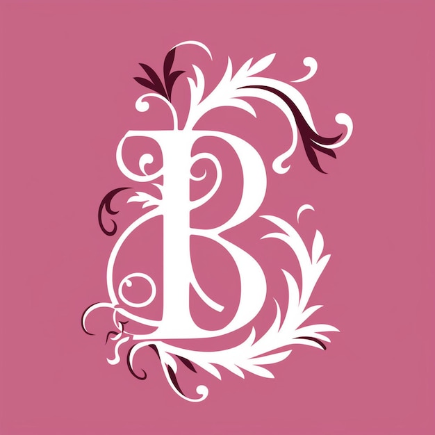 Lettre B Monogramme Logo Design Illustration Graphique Créatif