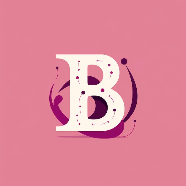 Lettre B Monogramme Logo Design Illustration Graphique Créatif