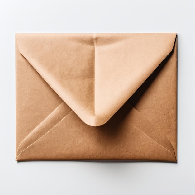 Photo lettre d'enveloppe postale rendue en 3d