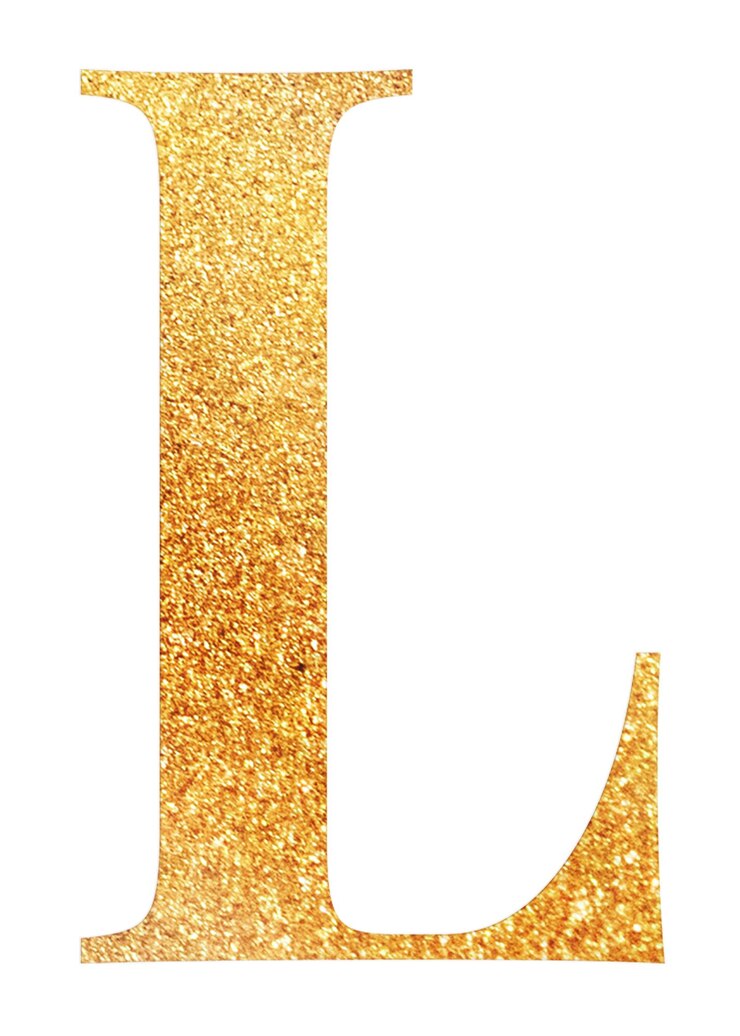 Photo lettre png alphabet en feuille d'or à fond transparent