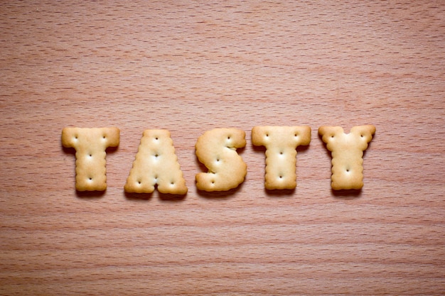 Lettres de cookies