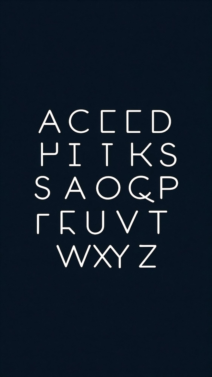 Photo lettres avec un espace au milieu