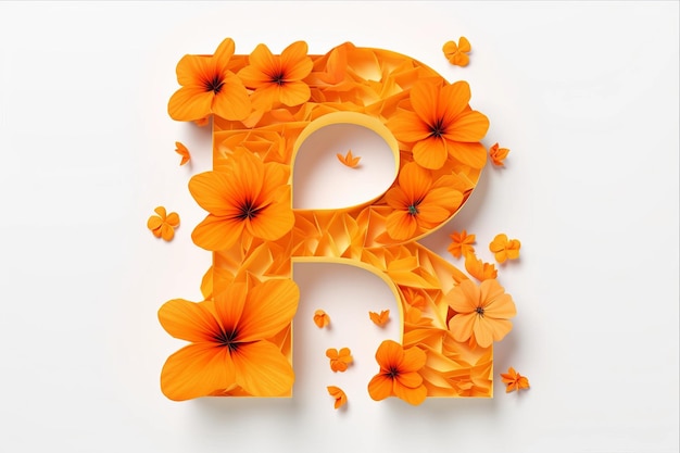 Les lettres en fleurs Un alphabet floral vibrant pour un décor époustouflant au printemps et en été