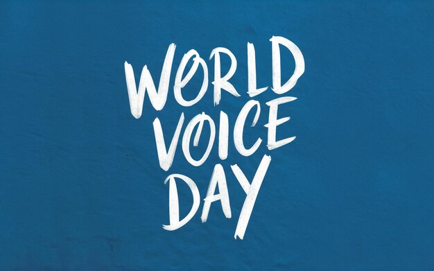Lettres manuscrites pour la Journée mondiale de la voix