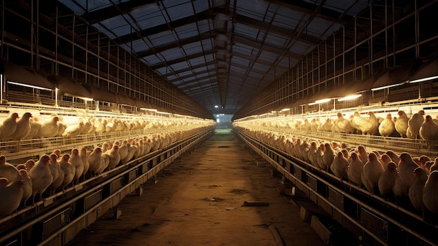 Élevage de poulets de viande