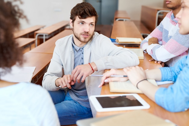 Élèves en classe