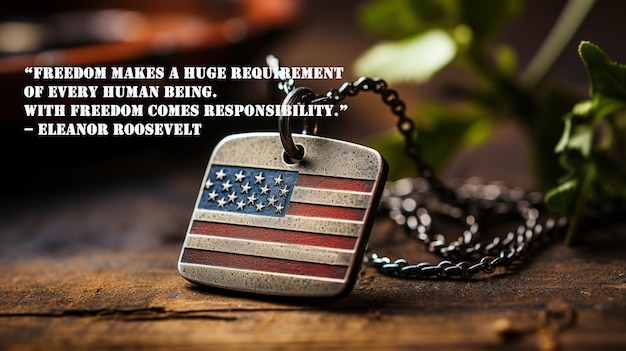 La liberté est une exigence énorme pour chaque être humain. La liberté implique la responsabilité.