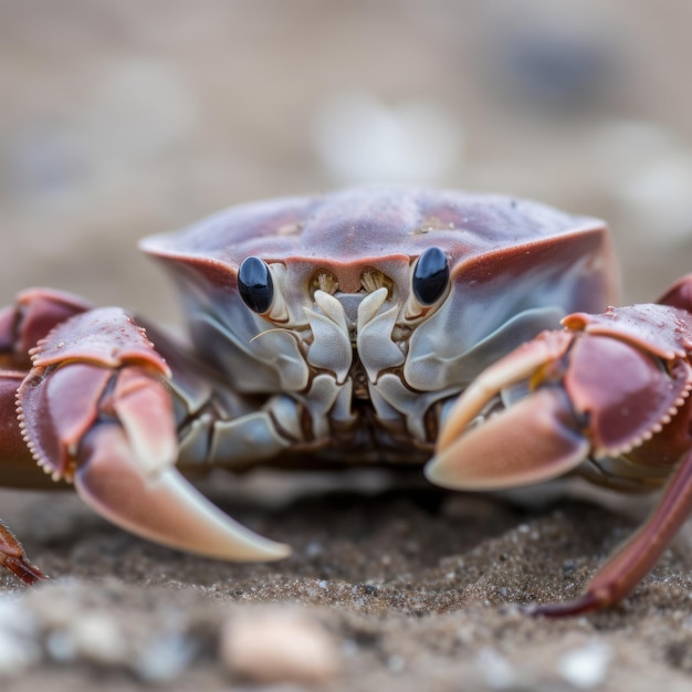 Libre d'un crabe de plage