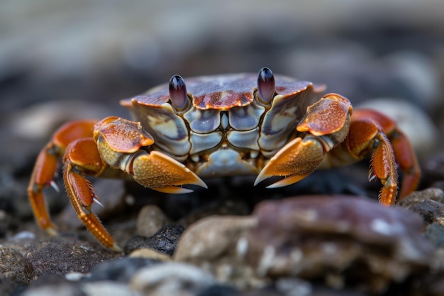 Libre d'un crabe de plage