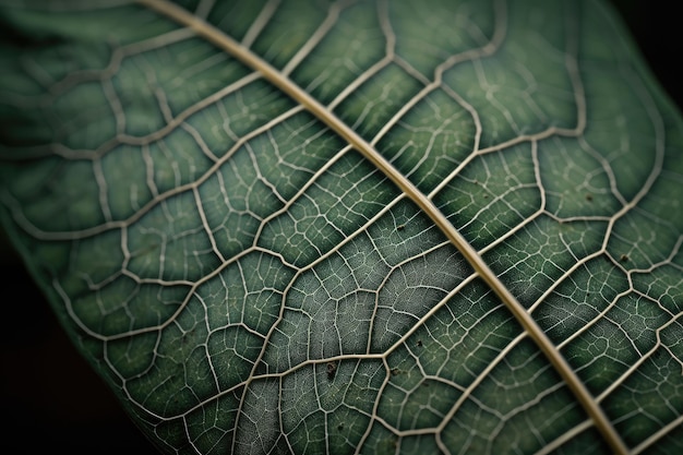 Libre de feuilles de plantes avec des détails complexes visibles