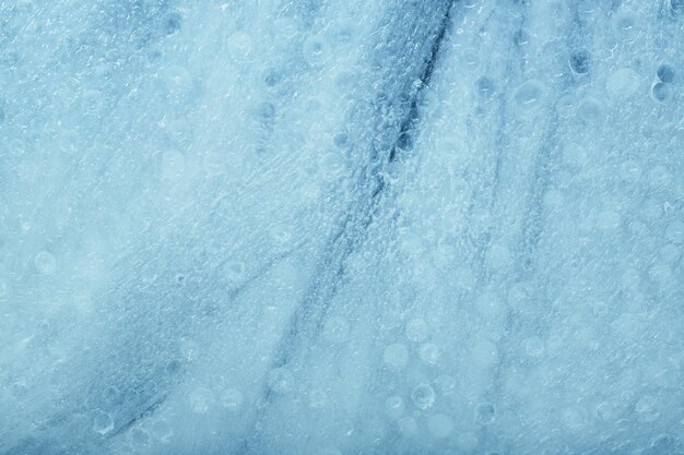 Libre d'une texture de glace fissurée. Prise de vue macro en studio.