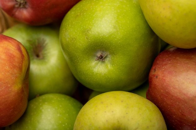 Libre de variétés de pommes biologiques