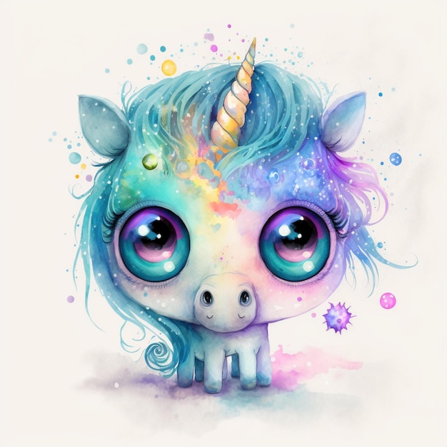 Licorne Mignonne Chibi 20