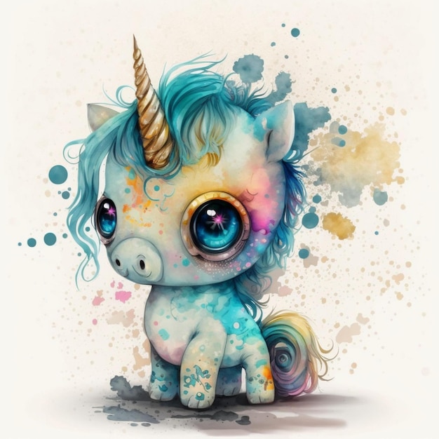 Licorne mignonne Chibi 5