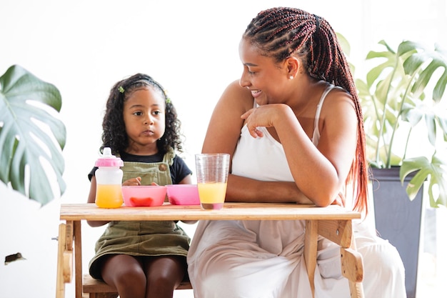 Les liens familiaux, l'affection afro-latine