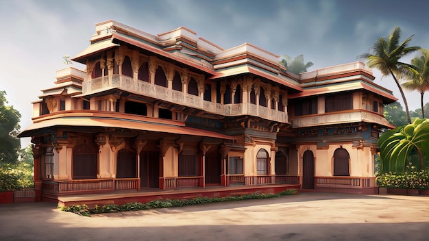 Un lieu abandonné près de Rameshwaram, en Inde.