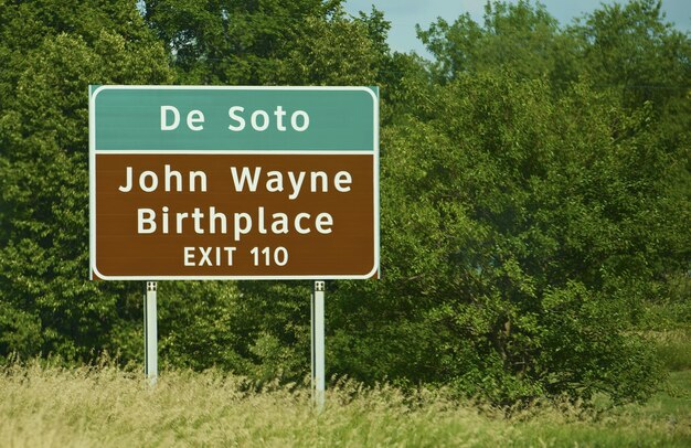 Le lieu de naissance de John Wayne