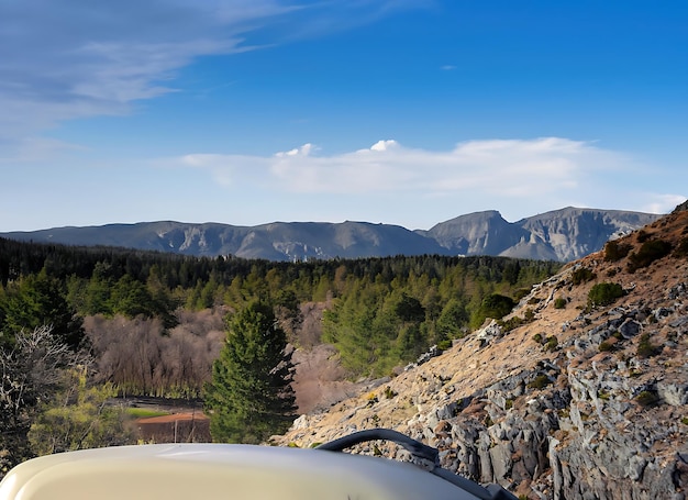 Un lieu où les photographes capturent des panoramas et des paysages époustouflants