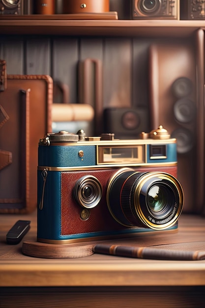 Photo lieu de travail vintage du photographe appareils photo vintage vintage atelier_x000d_