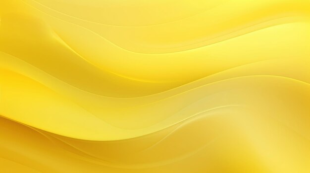 Ligne abstraite jaune et fond de vague
