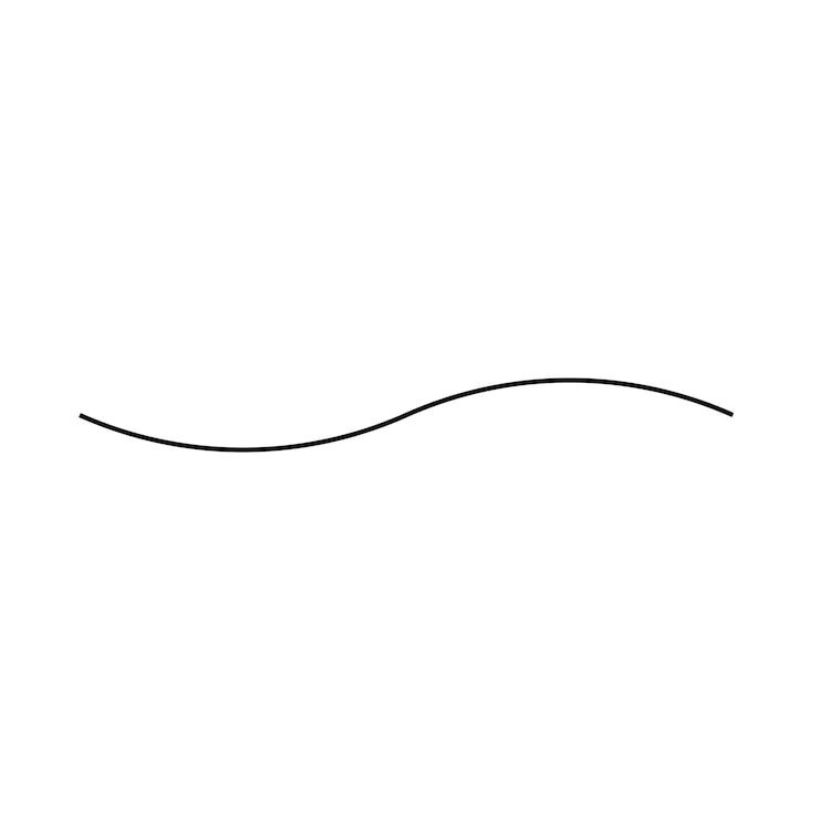Photo une ligne dessinée sur un fond blanc