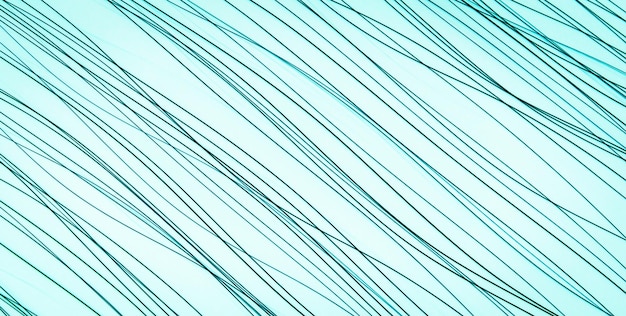 les lignes bleues de l'eau sont dessinées à la main
