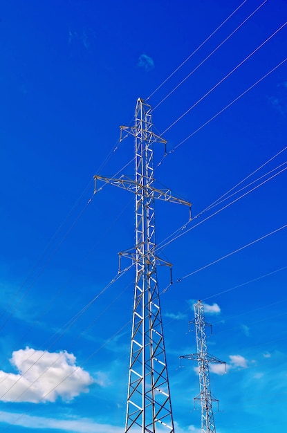 Lignes électriques à haute tension