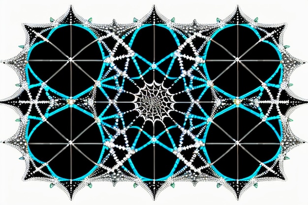 Lignes de particules métalliques abstraites de forme irrégulière fond d'écran illustration design créatif