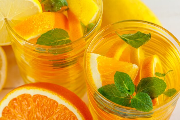 Limonade aux agrumes