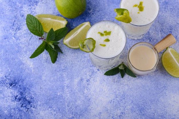 Limonade ou limeade blanche brésilienne